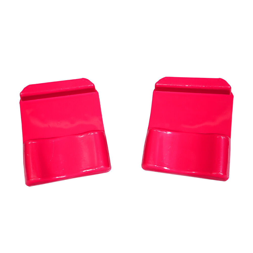 2x 2pc AgBoss Equestrian Show Jumping Tri Jump Cup Pole Holder Pink