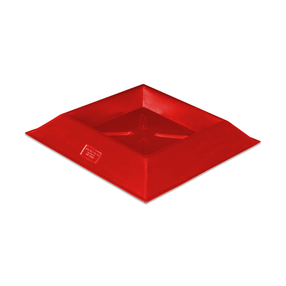 AgBoss Equine and Livestock Can't Tip Sturdy Trough 25L Red