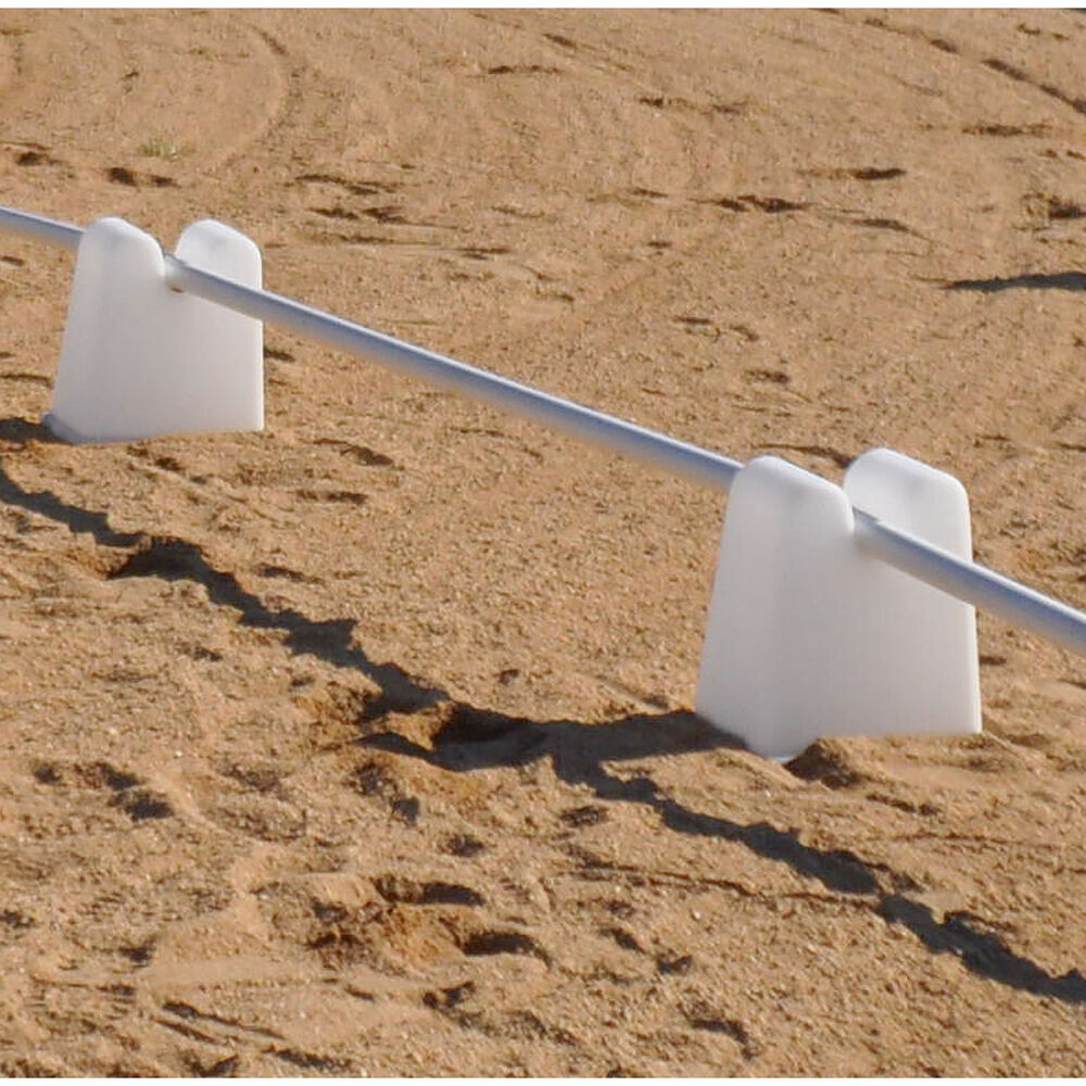 AgBoss Dressage Equestrian Arena Marker M Shape Stand Cone White