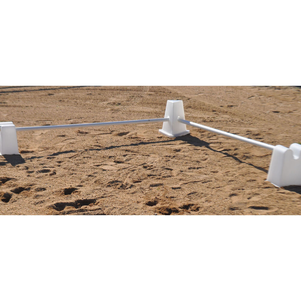 2PK AgBoss Dressage Equine Arena Corner Marker Cones 40cm Natural
