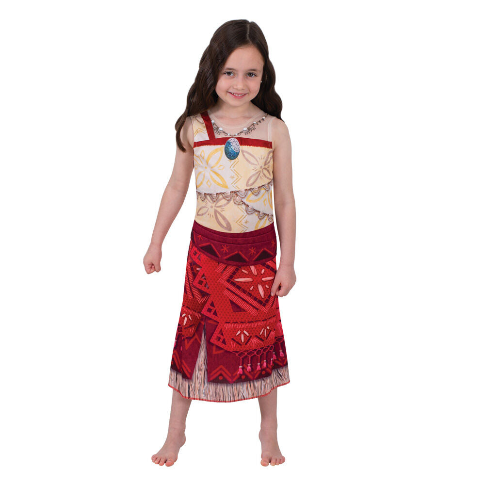 Moana 2 Classic Girls Dress Up Costume - Size S (3-5)