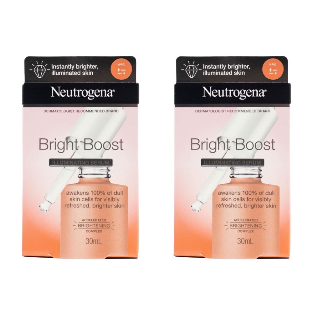 2PK Neutrogena 30ml Illuminating Serum Bright Boost Skin Care