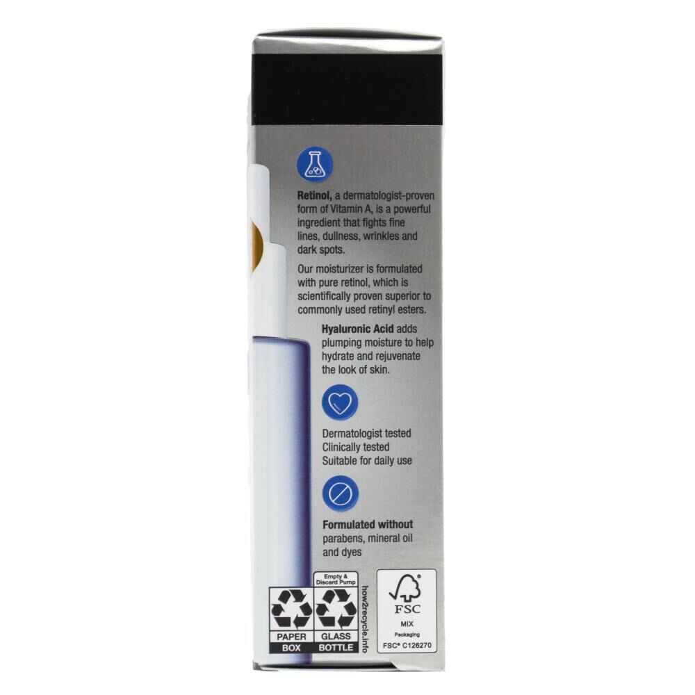 3PK Neutrogena 29ml Retinol Day Rapid Wrinkle Repair Moisturiser
