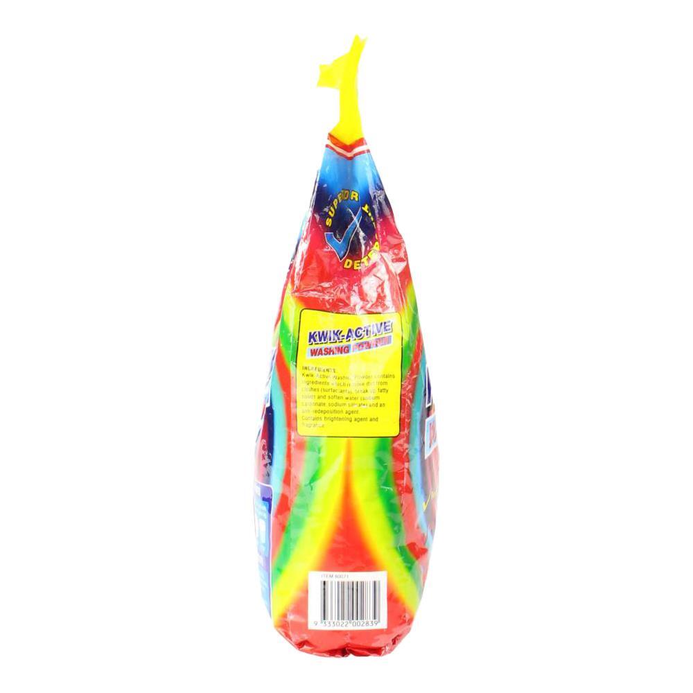 12PK Kwik Active Bag Washing Powder Stain Removal Deep Clean Formula 1kg