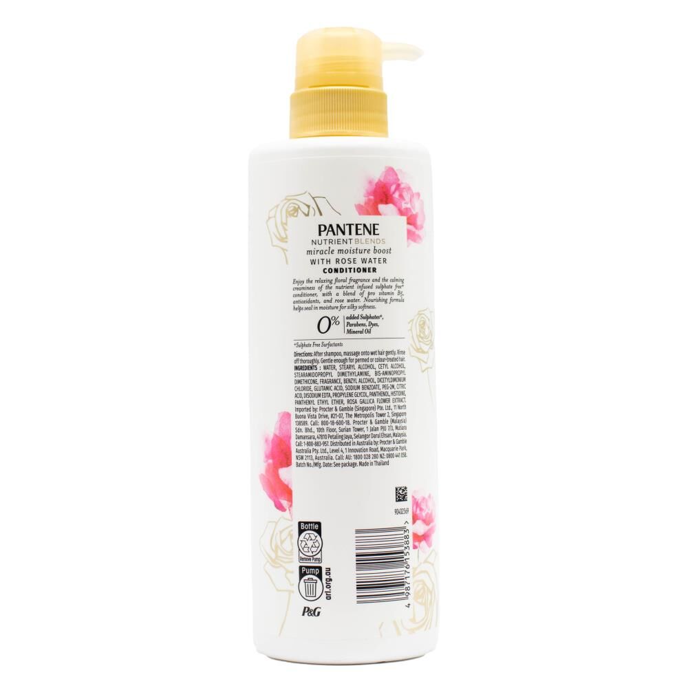 6PK Pantene 500ml Conditioner Pro V Miracle Moisture Boost Sulphate Free