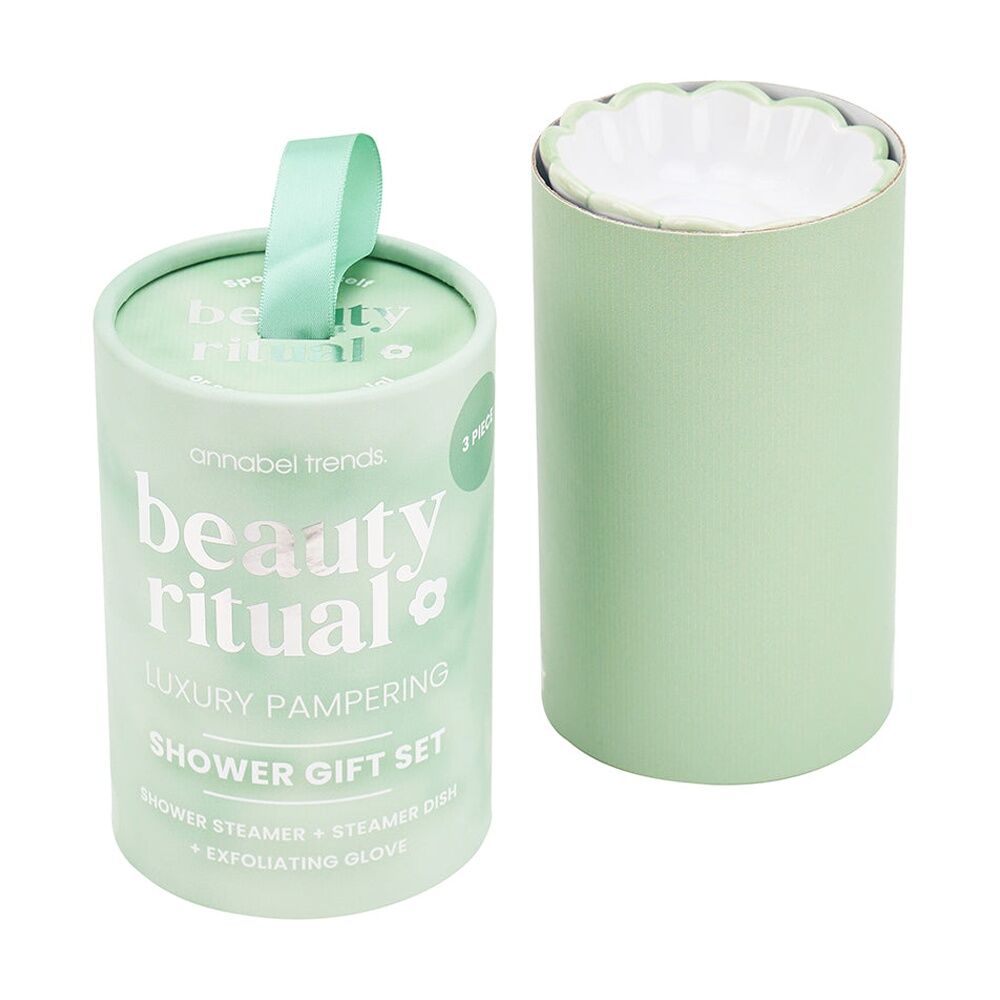 2PK Annabel Trends Beauty Ritual Shower Bath Gift Set Moss
