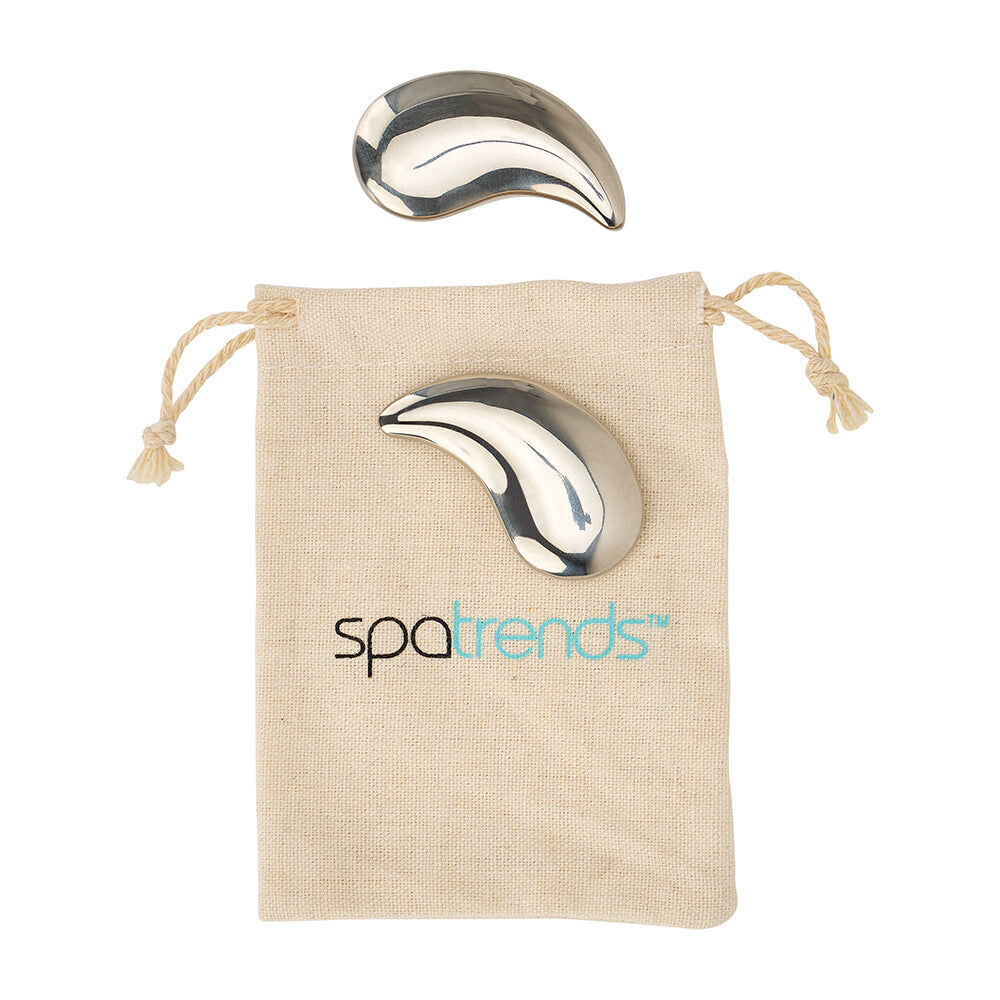 2PK Annabel Trends Spa Trends Cooling Eye Discs w/ Storage Bag