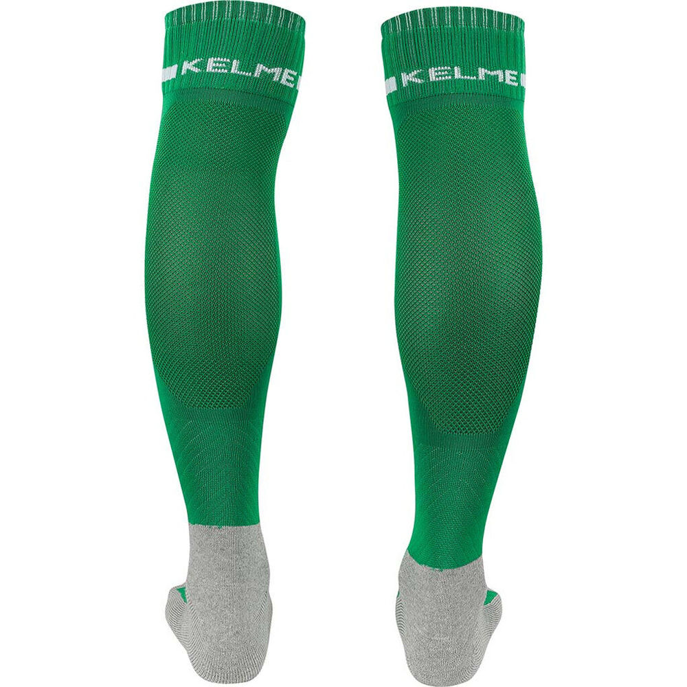 Kelme Sport Full Length Football Soccer Socks Size US6-11 Grass Green/White