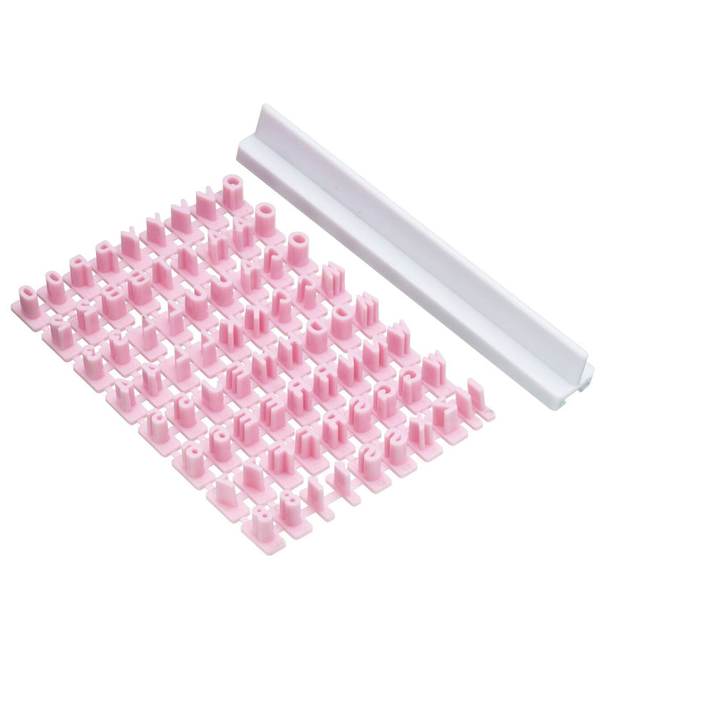 2x 73pc Mastercraft Plastic Alphabet Message Maker Set