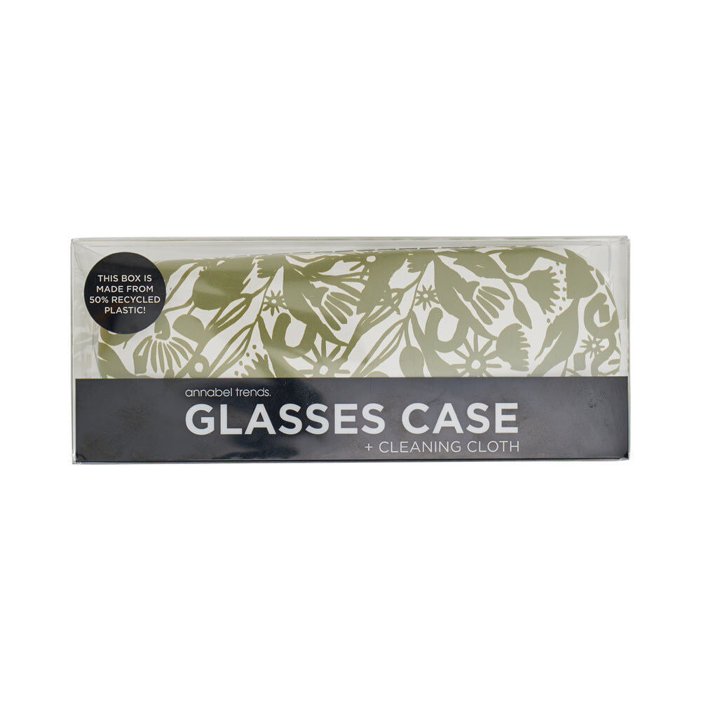 2PK Annabel Trends Glasses Case/Cloth Combo 15cx6cm - Abstract Gum