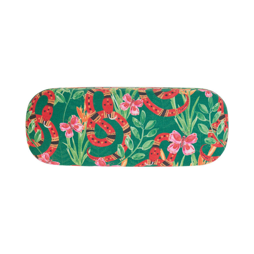2PK Annabel Trends Glasses Case/Cloth Combo 15cx6cm - Jungle Snake