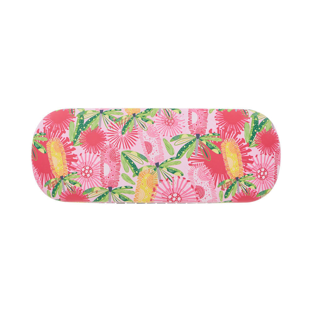 2PK Annabel Trends Glasses Case/Cloth Combo 15cx6cm - Pink Banksia