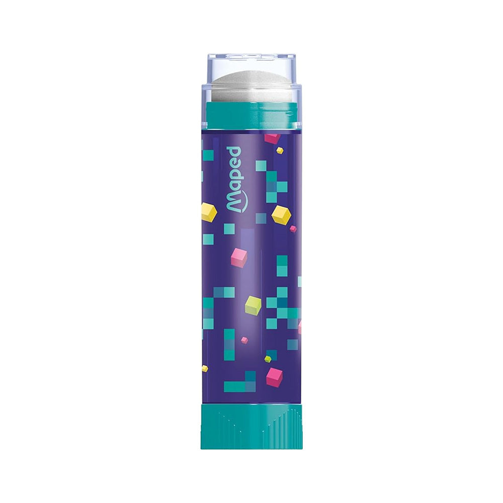 4PK Maped Pixel Party Rotating Tube Eraser with Refill