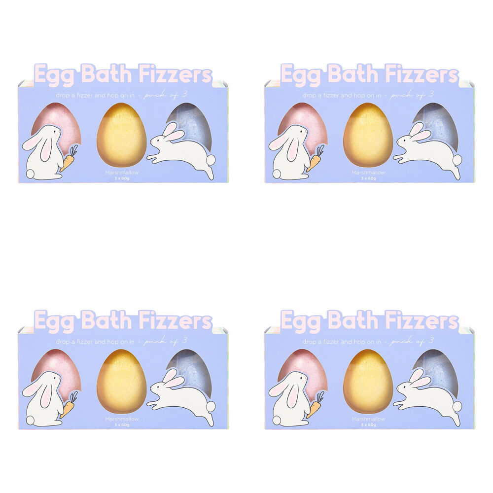 12pc Annabel Trends Kids/Child Easter Bath Fizzers - Egg Set