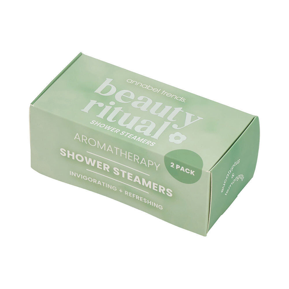 3x 2pc Annabel Trends Beauty Ritual Shower Steamer Eucalyptus & Lemongrass