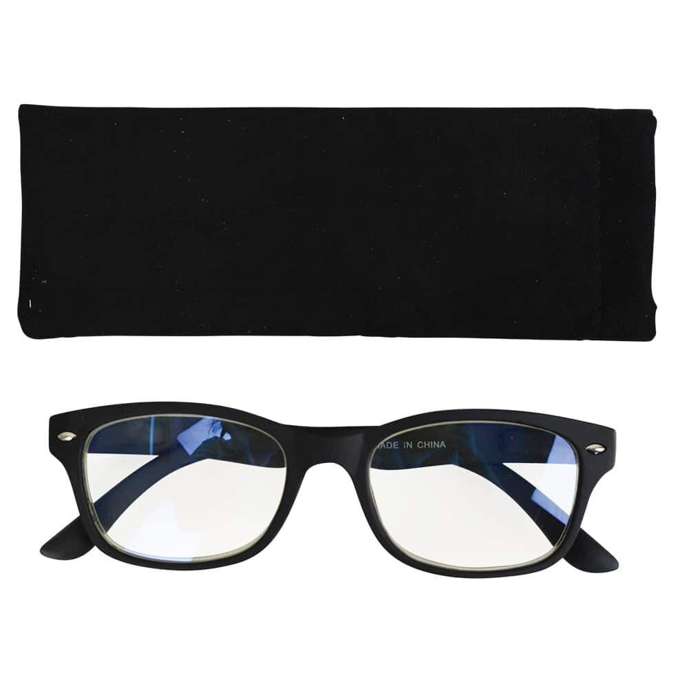 2PK Annabel Trends iSee Reader Optical Eyewear Blue Light +0 - Black
