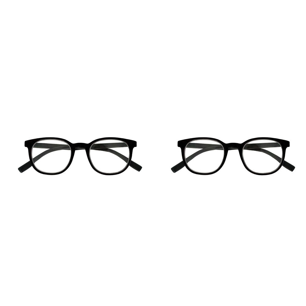 2PK Annabel Trends iSee Reader Eyewear Glasses 14x3cm Kirra +1 - Black