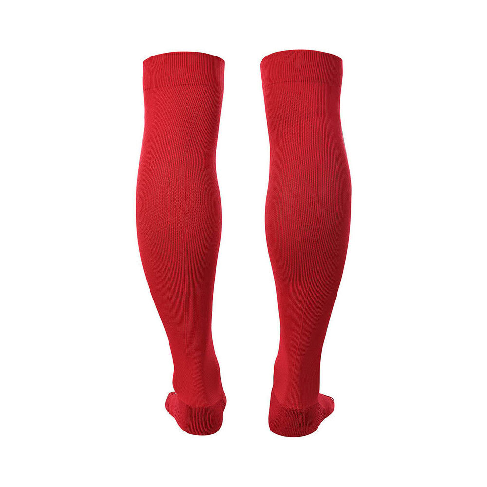 2PK Kelme Sport Full-Length Football Soccer Grip Socks Anti Slip Red/White