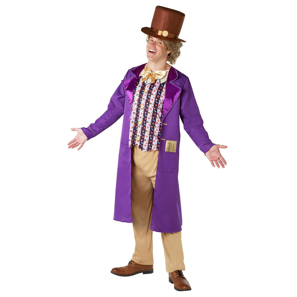 Rubies Willy Wonka Deluxe Dress Up Costume - Size XL