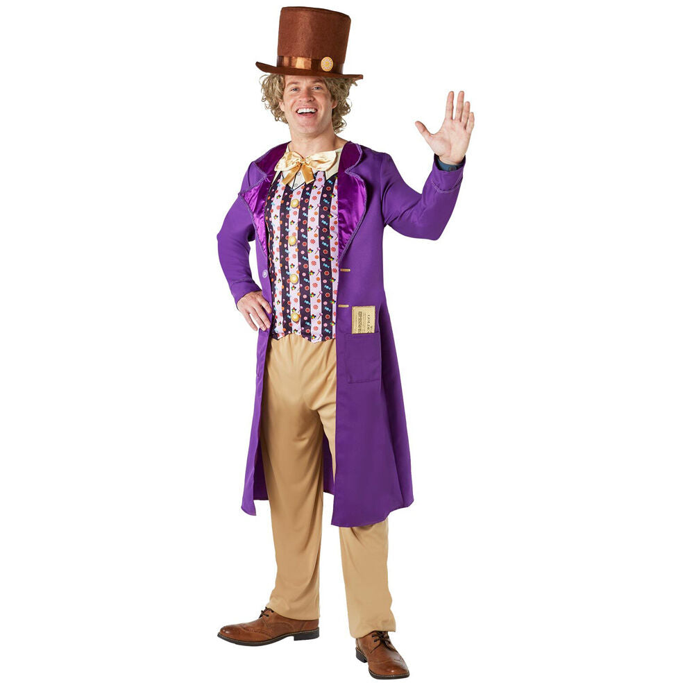 Rubies Willy Wonka Deluxe Dress Up Costume - Size XL
