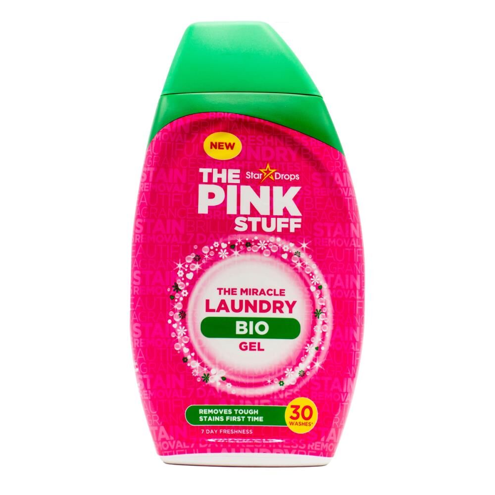 2PK The Pink Stuff 900ml Laundry Gel Miracle Laundry Bio Stain Remover Clean