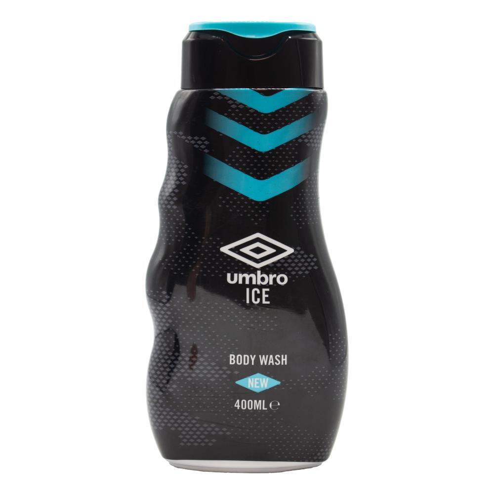 6PK Umbro 400ml Body Wash Liquid Shower Gel For Men Ice
