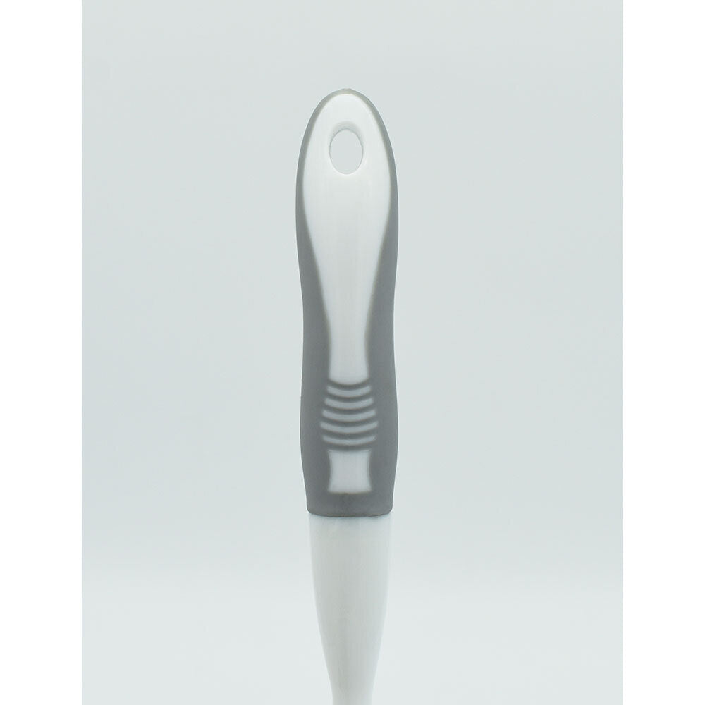 3PK Panache TPR Brush Head Toilet Brush & Holder Set