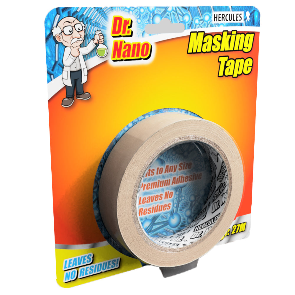 8PK Hercules Dr. Nano Masking Tape 25mm x 27m