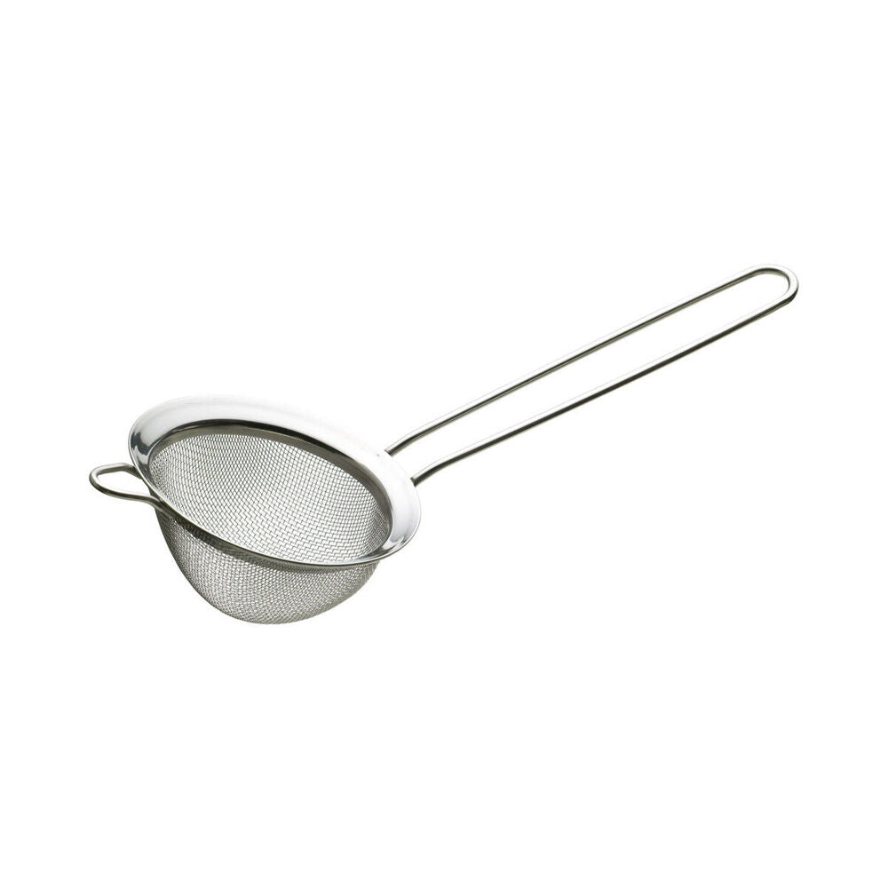 4x La Cafetiere 22cm Long Handled Stainless Steel Tea Strainer - Silver