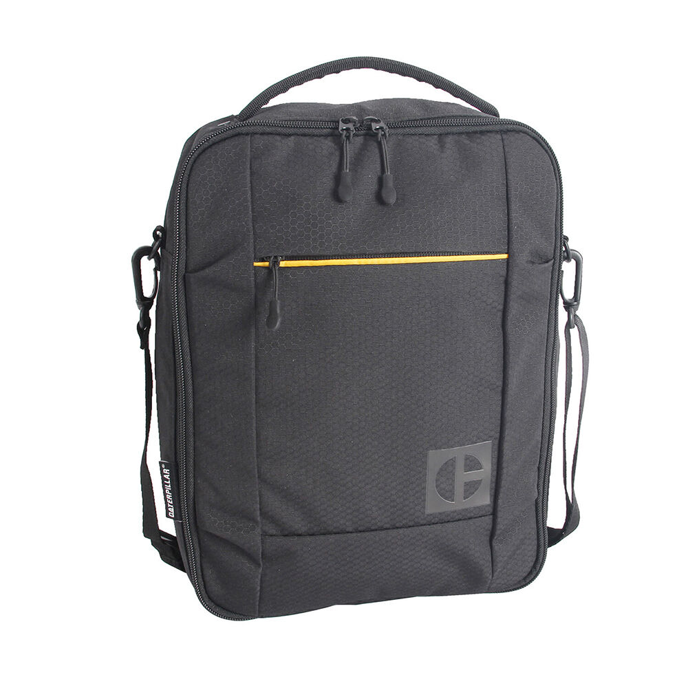 Caterpillar Men's CAT Go EDC/Shoe Bag Adjustable Strap Casual 25x33cm Black