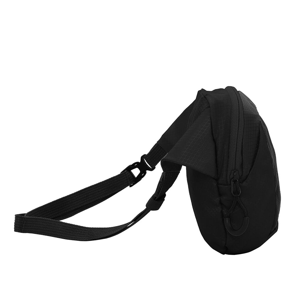 Caterpillar Men's CAT Turner Waist Bag Adjustable Strap Casual 25x16cm Black