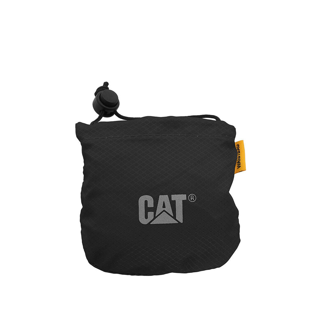 Caterpillar Men's CAT Turner Waist Bag Adjustable Strap Casual 25x16cm Black