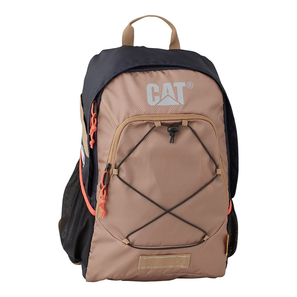 Caterpillar Men's Matterhorn Backpack Bag Reflective Webbing 46.5x32cm Sand