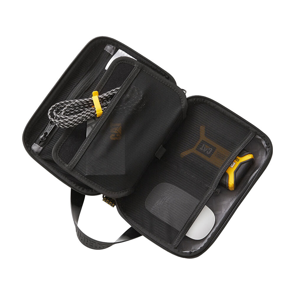 Caterpillar Men's Bizz Tools B Holt  Case 23x16cm Two-Tone Black