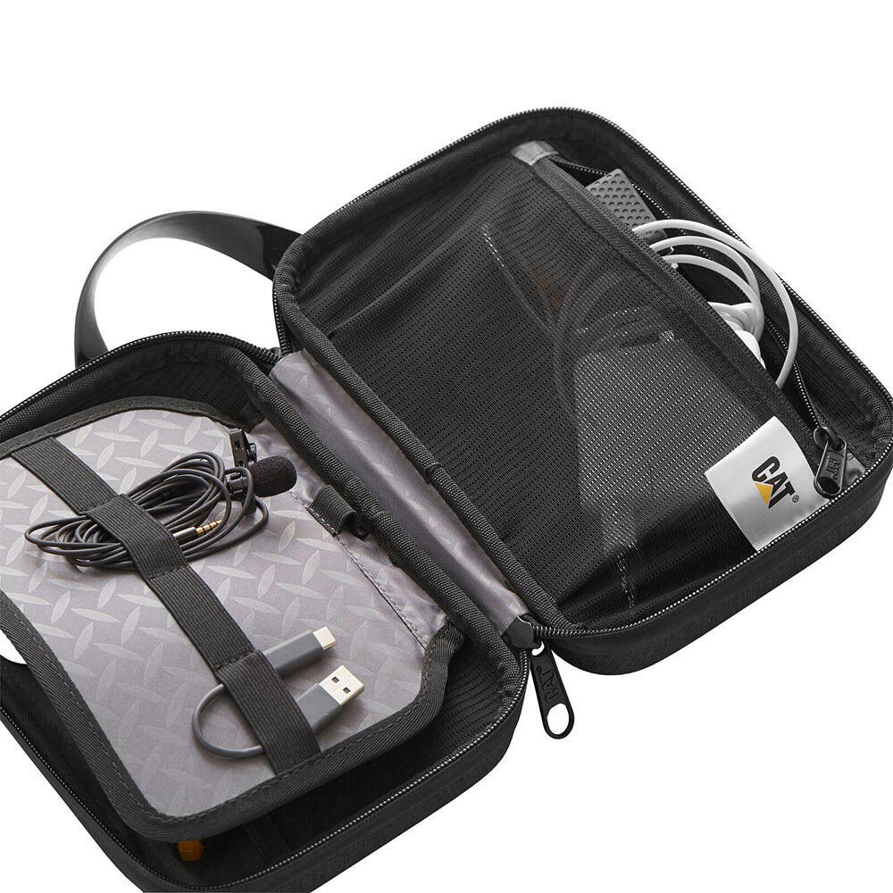 Caterpillar Men's Bizz Tools B Holt  Case 23x16cm Two-Tone Black