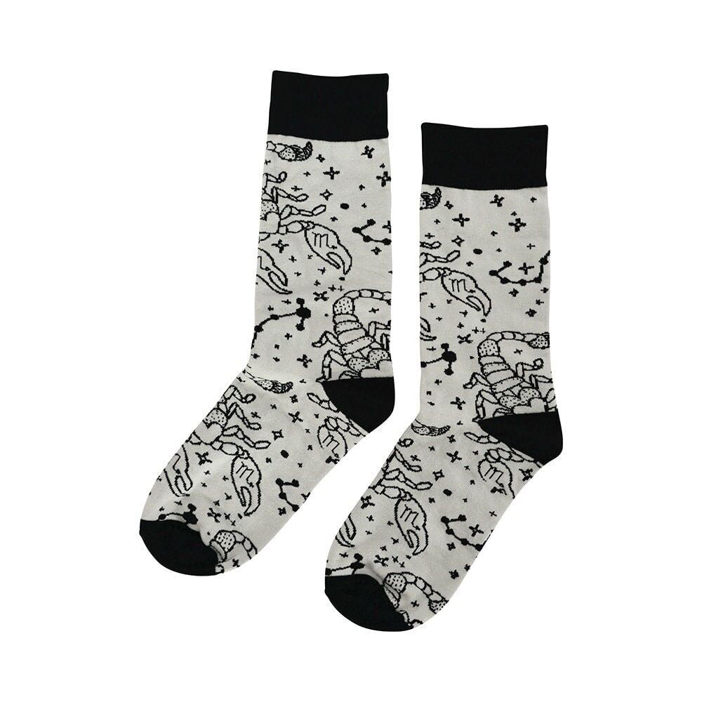 3PK Annabel Trends Zodiac Crew Socks w/ Box Women's Size 5-11 - Scorpio