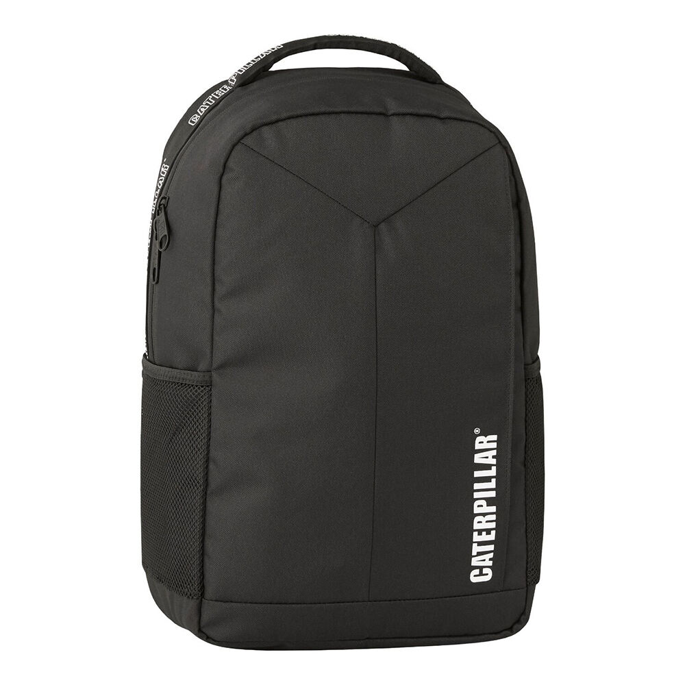 Caterpillar Men's Reflective Logo Backpack Adjustable Strap 45x31cm Black