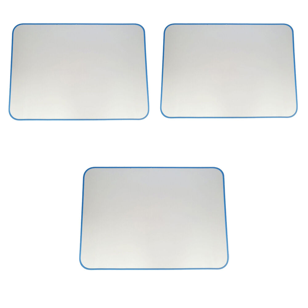 3PK Tacco Double-Sided A4 Magnetic Whiteboard Kids/Children - 3y+
