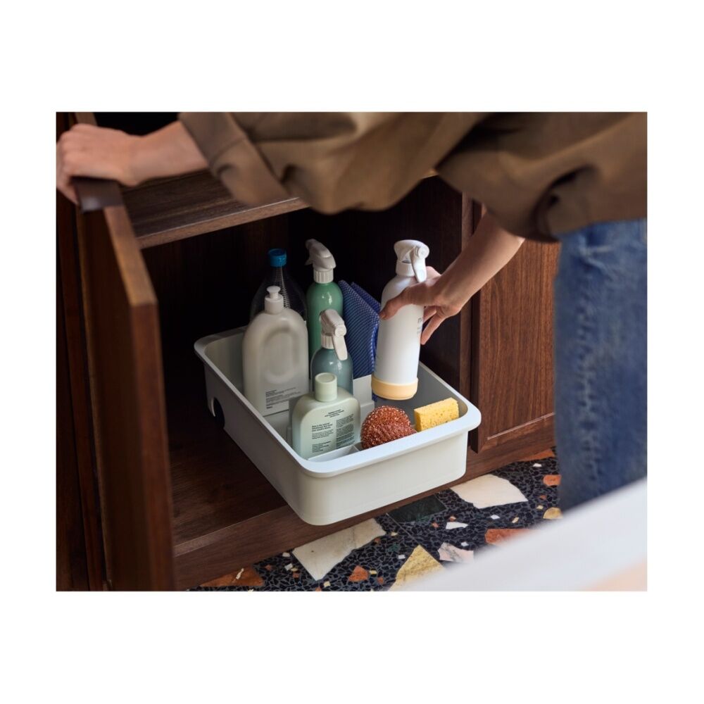 Joseph Joseph CupboardStore Large Caddy Cupboard Storage Organiser Light Stone