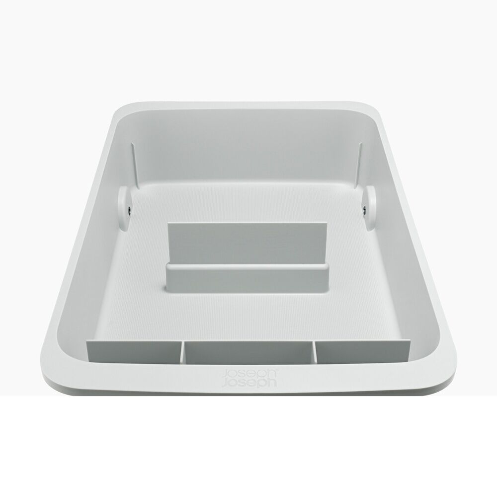 Joseph Joseph CupboardStore Large Caddy Cupboard Storage Organiser Light Stone