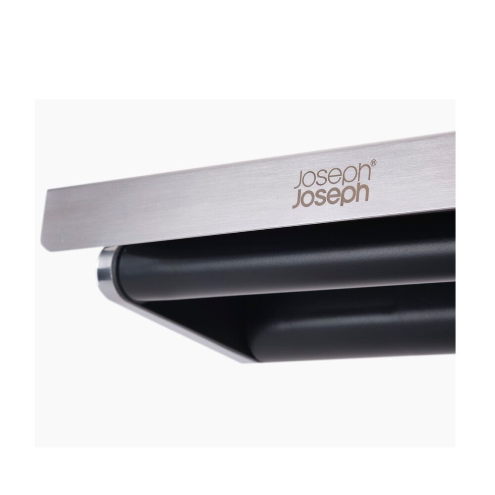 Joseph Joseph RollGrip Easy Tear Under Shelf Paper Towel Roll Holder Steel