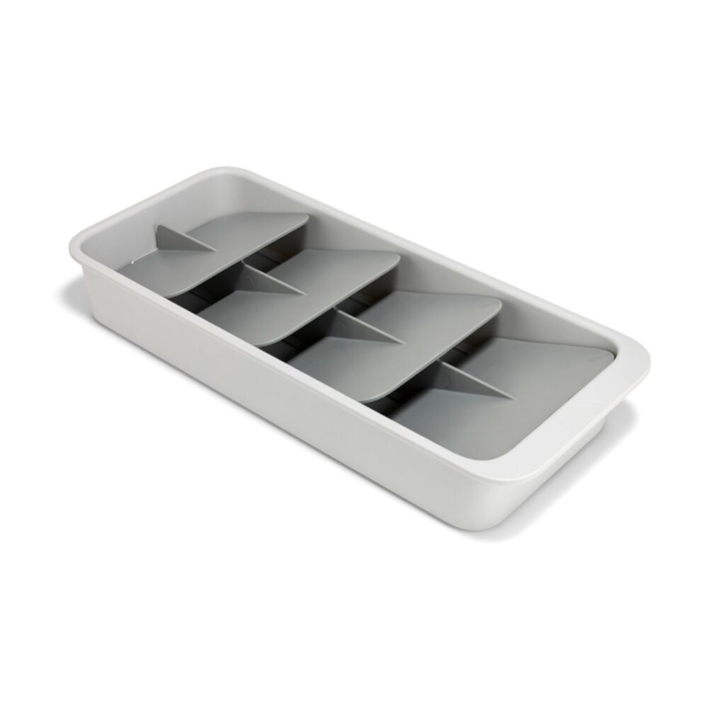 2PK Joseph Joseph DrawerStore Tiered Cutlery Kitchen Storage Large Stone