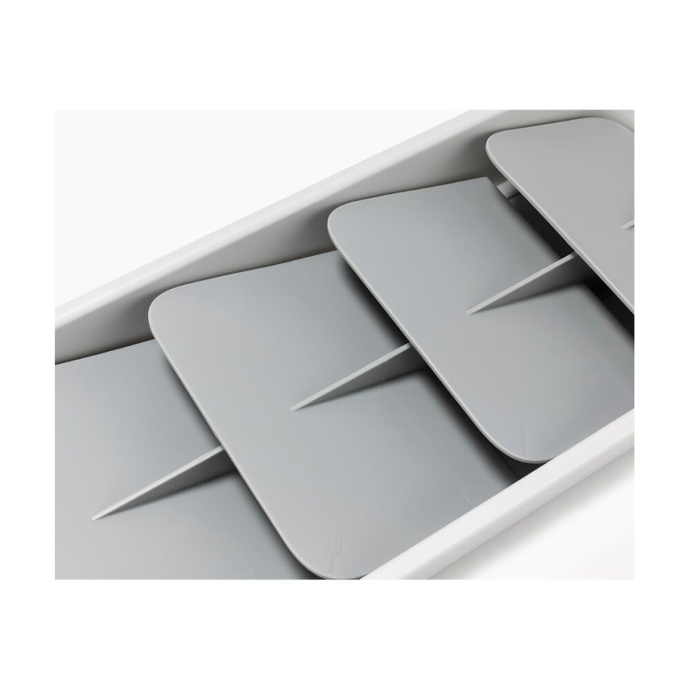 2PK Joseph Joseph DrawerStore Tiered Cutlery Kitchen Storage Large Stone