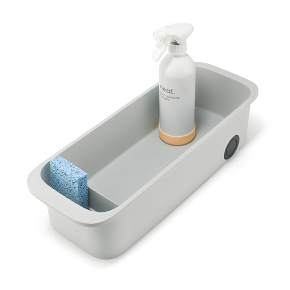 Joseph Joseph CupboardStore Caddy W/ Wheels Kitchen/Bathroom Organiser Stone