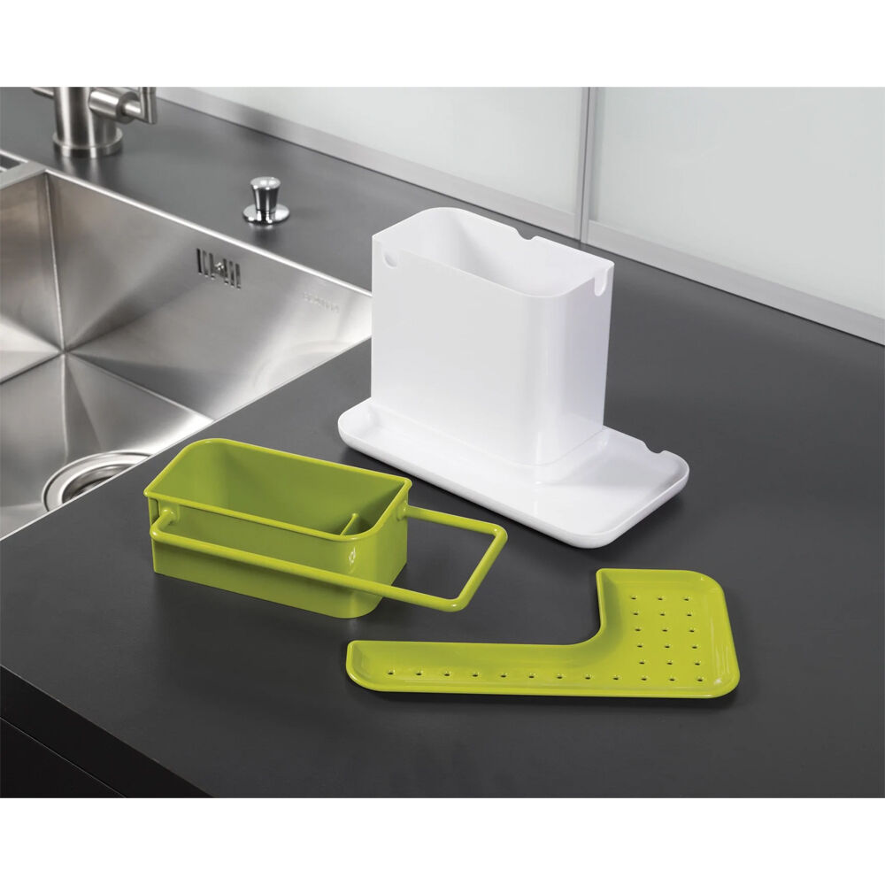 2PK Joseph Joseph Caddy Kitchen Sink Organiser Green/White