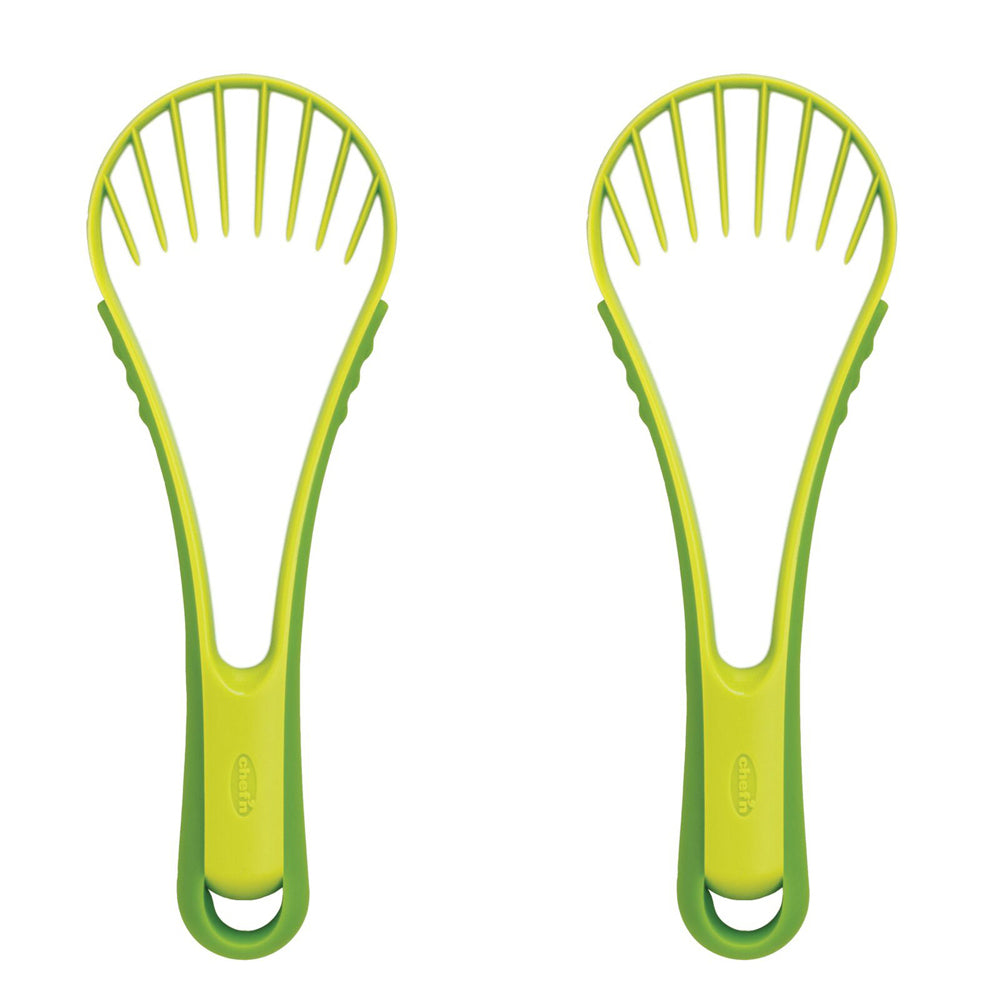 2x Chef'n Flexicado Avocado Slicer/Scooper Cutter - Green