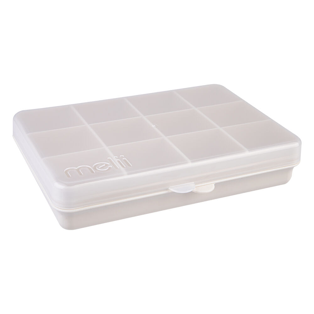 2PK Melii Luxe Snackle Box Food Storage Container w/ 12 Compartments Pink 3y+