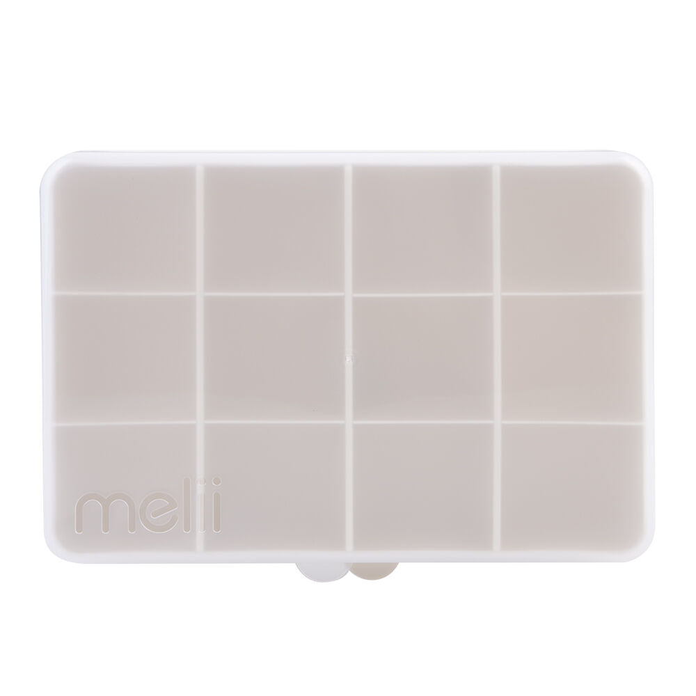 2PK Melii Luxe Snackle Box Food Storage Container w/ 12 Compartments Pink 3y+