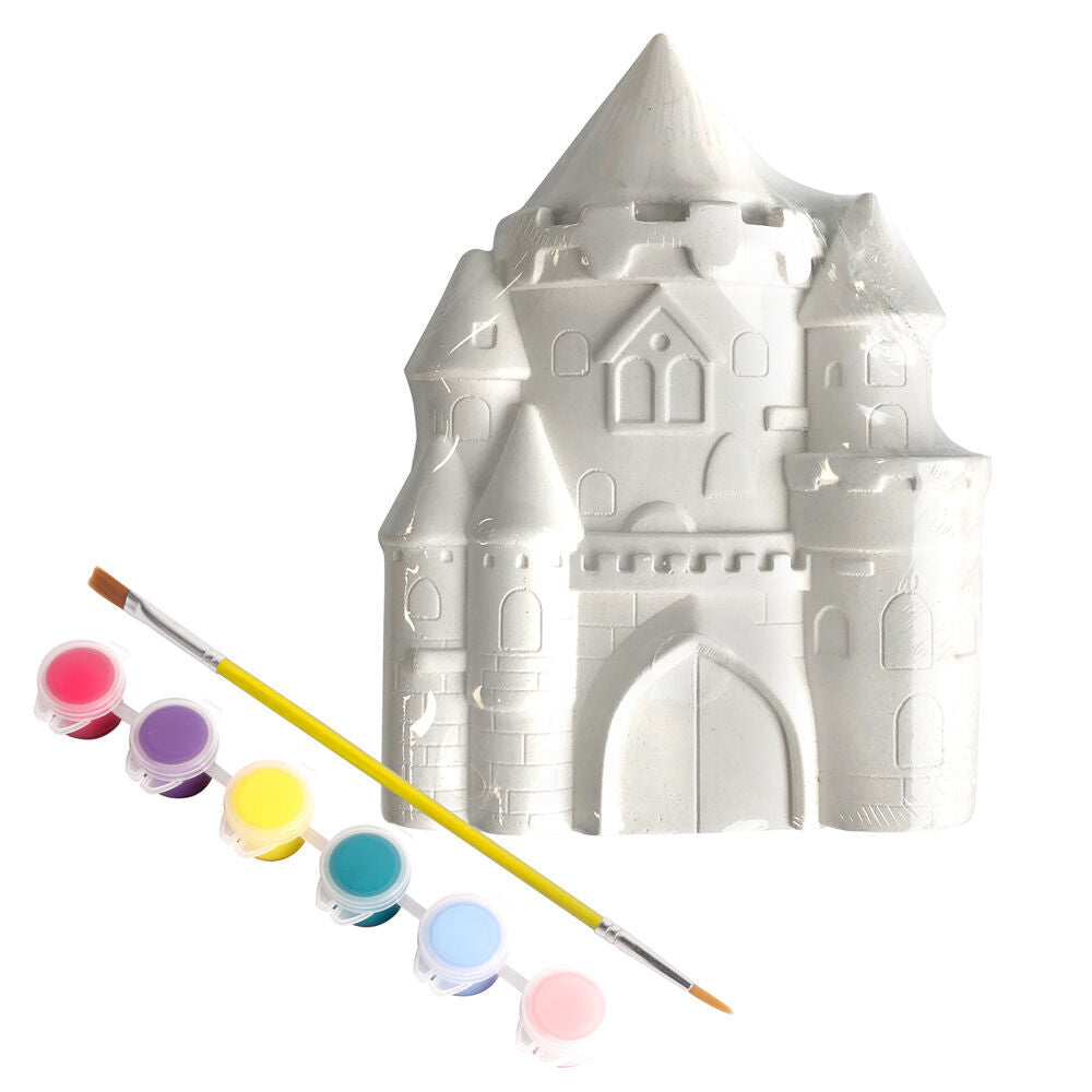 3PK Boyle Crafty Creators Plaster Castle Paint Kit Kids DIY Craft 7y+