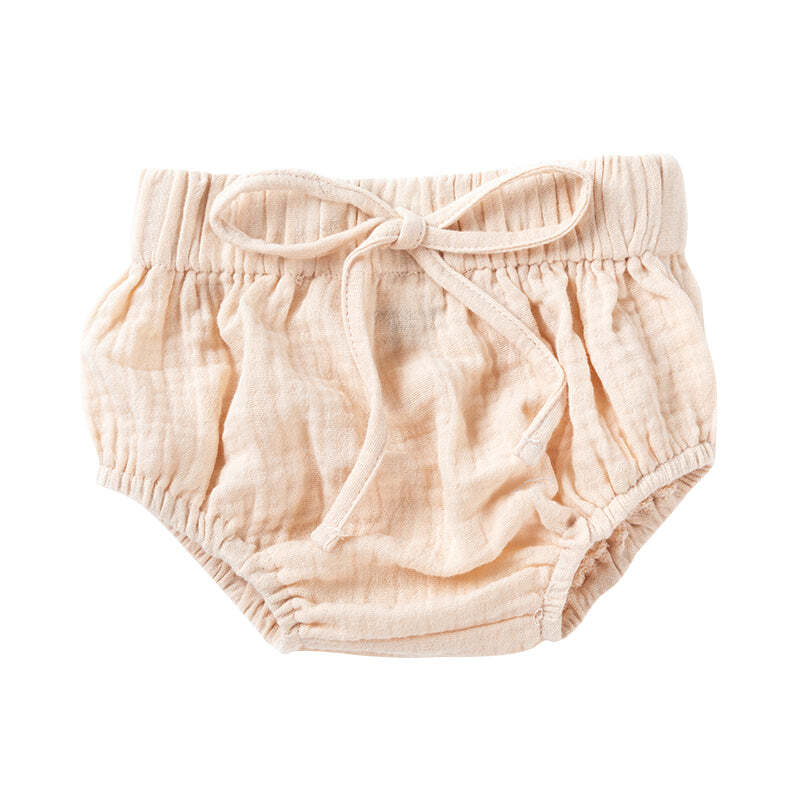 Ponchik Muslin Cotton Bloomers Wheat Size 3-6m